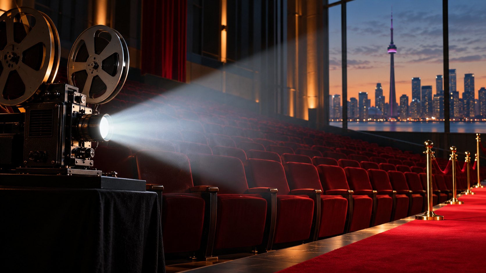 AI-generated archive cinema illustration; not a production still or photograph of the cast