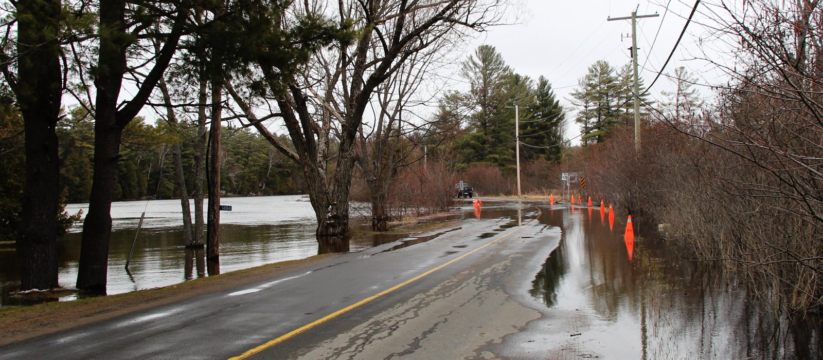 AI-generated archive illustration of flooding; represents residents’ concerns, not Millcroft or a forecast